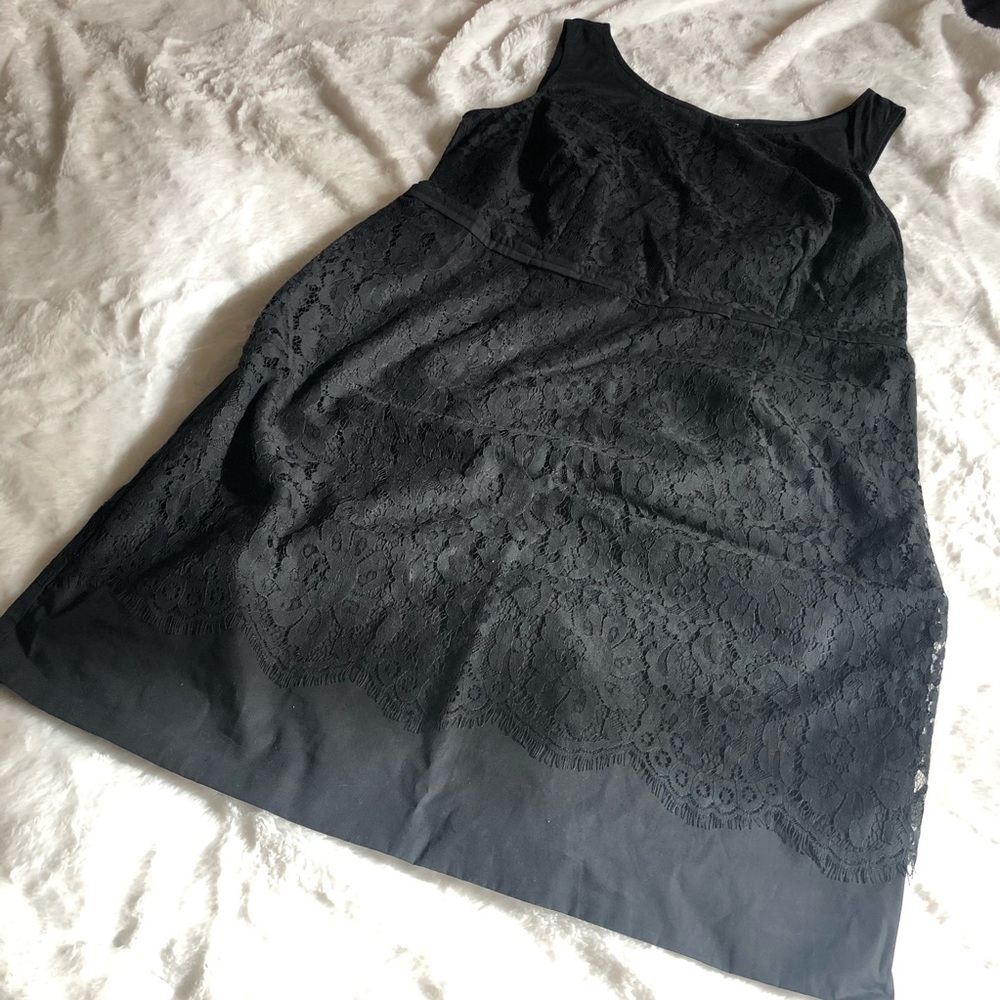 NWOT Lace layered Sheath Dress